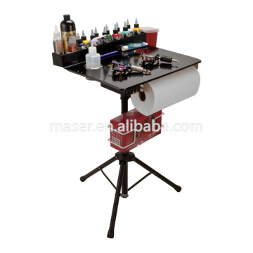 Portable Professional Semi Permanent Makeup Working Table , Removable Tray